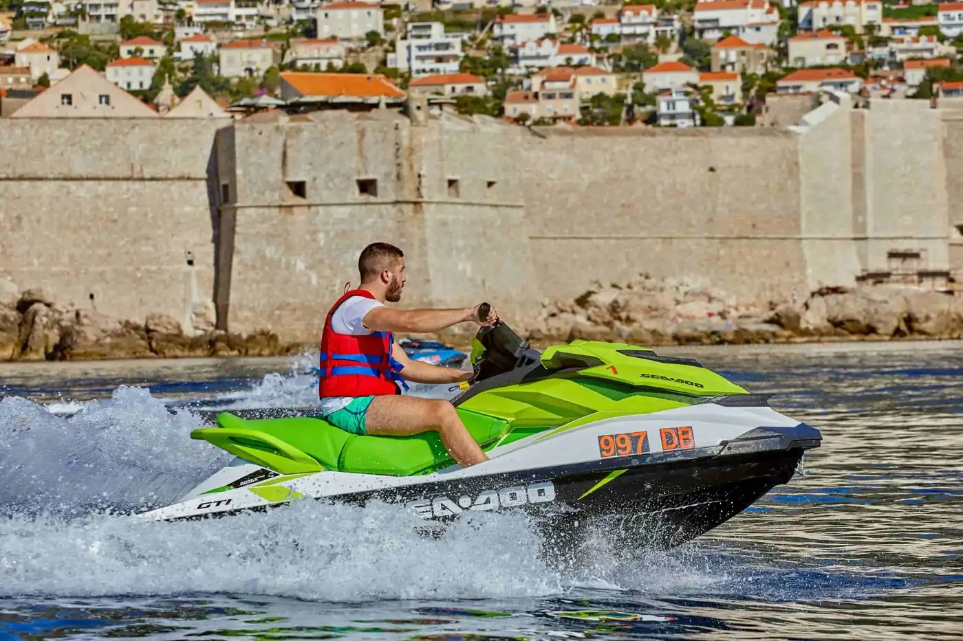 Jet ski rental Dubrovnik — ride the Adriatic from Marina Frapa